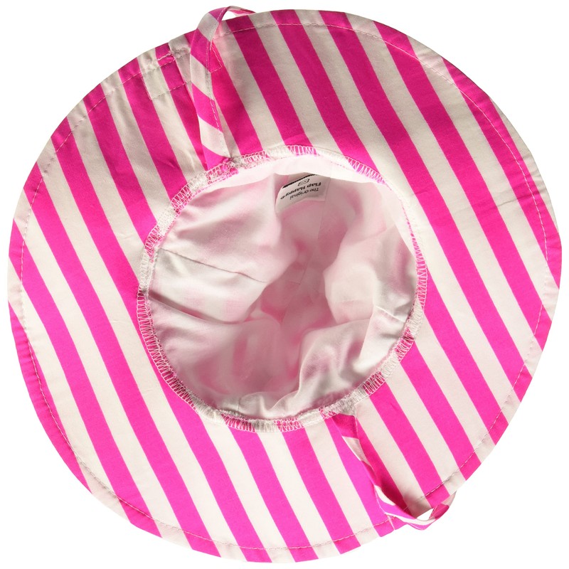 Flap Happy Gorro de bebé con Flor UPF 50+ para