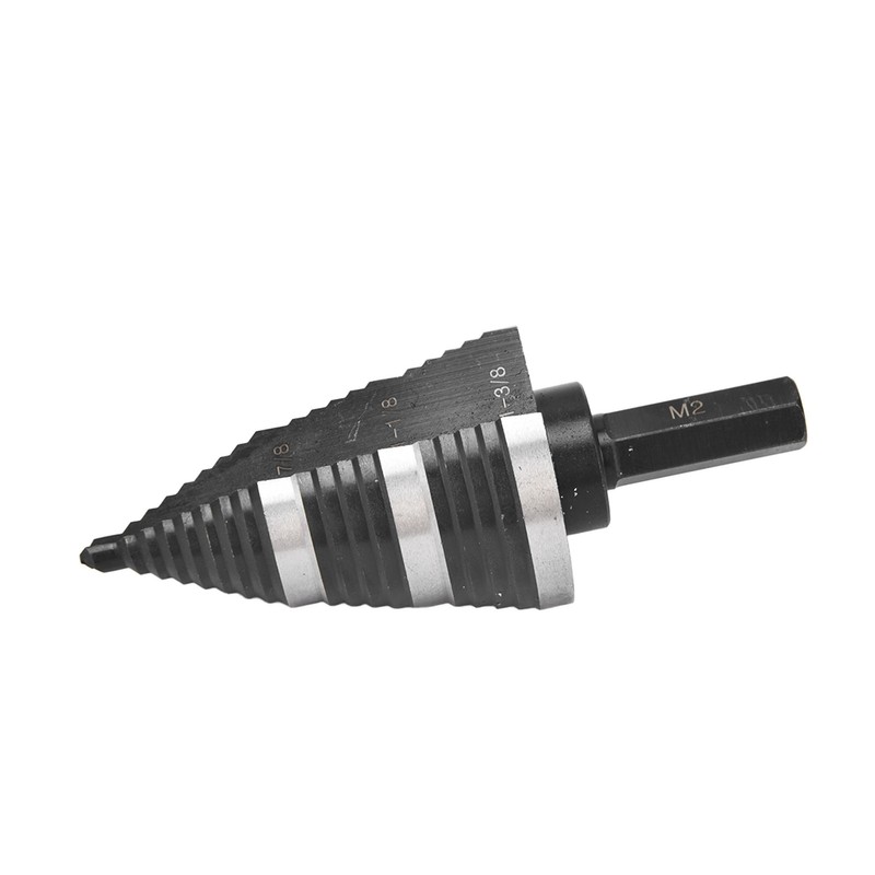 3/16 to 1‑3/8in Step Drill M2 High Speed Steel Nitrided