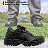 3N2 Men's Baseball Umpire Officiating Shoe Reaction Field Lo, Black,