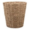 Woodluv Round Seagrass Waste Paper Bin (E01-120)