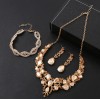 Conjunto De Joyas Para Mujer Collar Y Aretes Y Pulsera