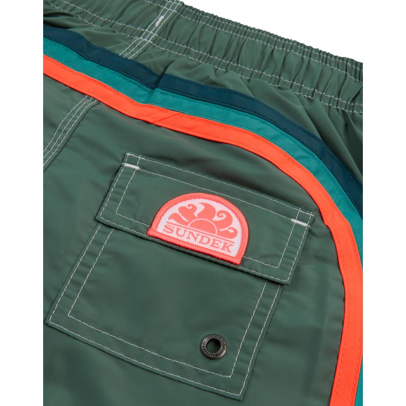 SUNDEK Orange Swimming Shorts Boy 504, A1602 - Camo Green