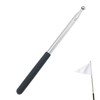 YIPFEN Telescopic Flag Pole Stainless Steel Tour Guide Handheld Flag