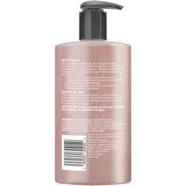 Bioré, Limpiador Purificador Cuarzo Rosa y Carbón, de uso diario, purifica naturalmente los poros y energiza la piel, apto para veganos, 200 mL