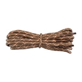 Fabmania Replacement laces in brown with peach flecks 140 cm