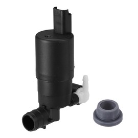 X AUTOHAUX Windshield Washer Motor Pump for Citroen C3 Picasso - 1 Pcs Black