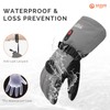 SAVIOR HEAT Heated Gloves for Men Heated Ski Gloves 10h