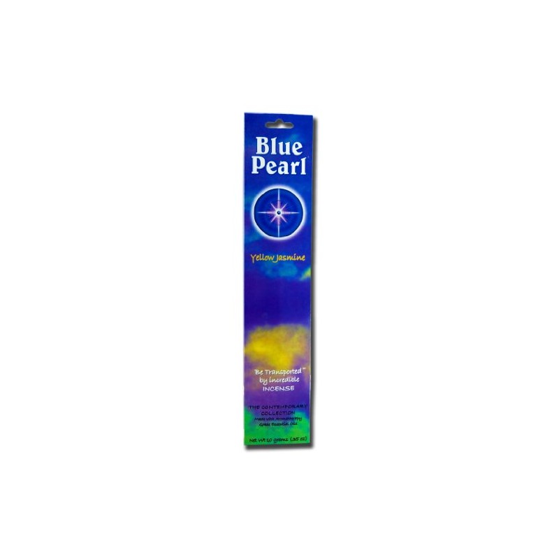 Blue Pearl Contemporary Collection Incense, Yellow Jasmine AKA Parijat, 10