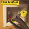 YMS Washing Machine Drain Outlet Plug, Silicone Sealing Plug for