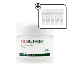 Dr. G Red Blemish Clear Soothing Cream 120ml (70ml+50ml) Moisture Cream / 닥터지 레드 블레미쉬 클리어 수딩 크림 120ml (70ml+50ml) 수분크림