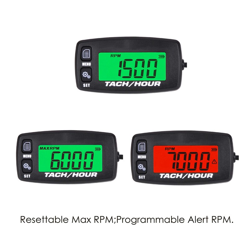 Jayron JR-HM032R Inductive Operating Indicator for Tachometer with Induced Operating