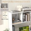 IFANNY Desk Hutch, Desktop Shelf with 4 Shelves, Desk Bookshelf