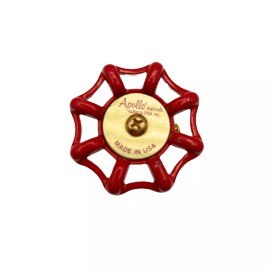 Conbraco 26-304-28 1/2" Polished Brass Hand Wheel Try Cock (Aluminum)