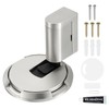 QUARKZMAN Magnetischer Türstopper, leiser magnetischer Bodentürstopper mit Klebstoff, mechanischer Bodentürstopper