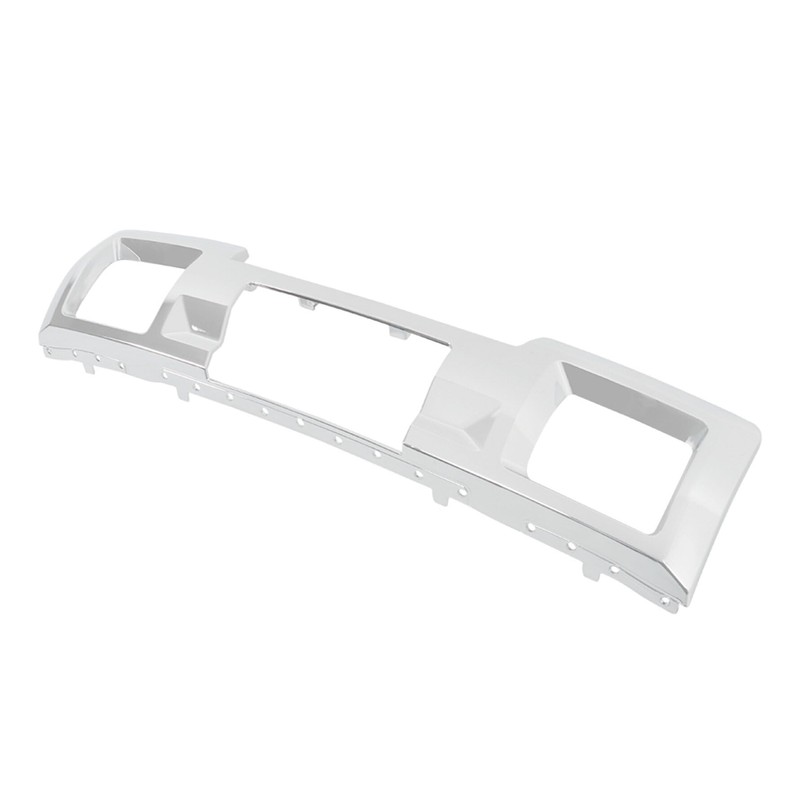 munirater Front Bumper Skid Plate Chrome Plastic Replacement for 2015-2019