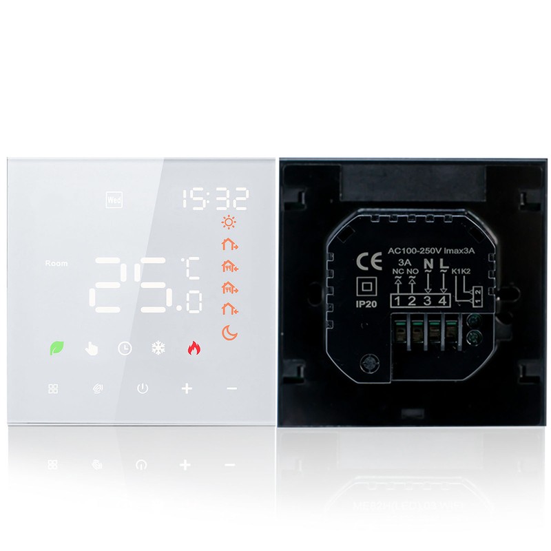 Smart Thermostat 3A Digital Programmable LCD Display Touchscreen Underfloor Heating