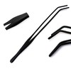 Odontomed2011 Aquarium Tweezers Stainless Steel Curved Tweezer with Carbonation Protection