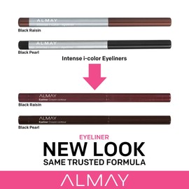 Almay intense i-color Eyeliner, Black Pearl, 0.01 ounces (Pack of 2)