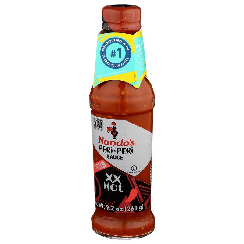Nandos, Sauce Peri Peri Extra Hot, 9 Fl Oz