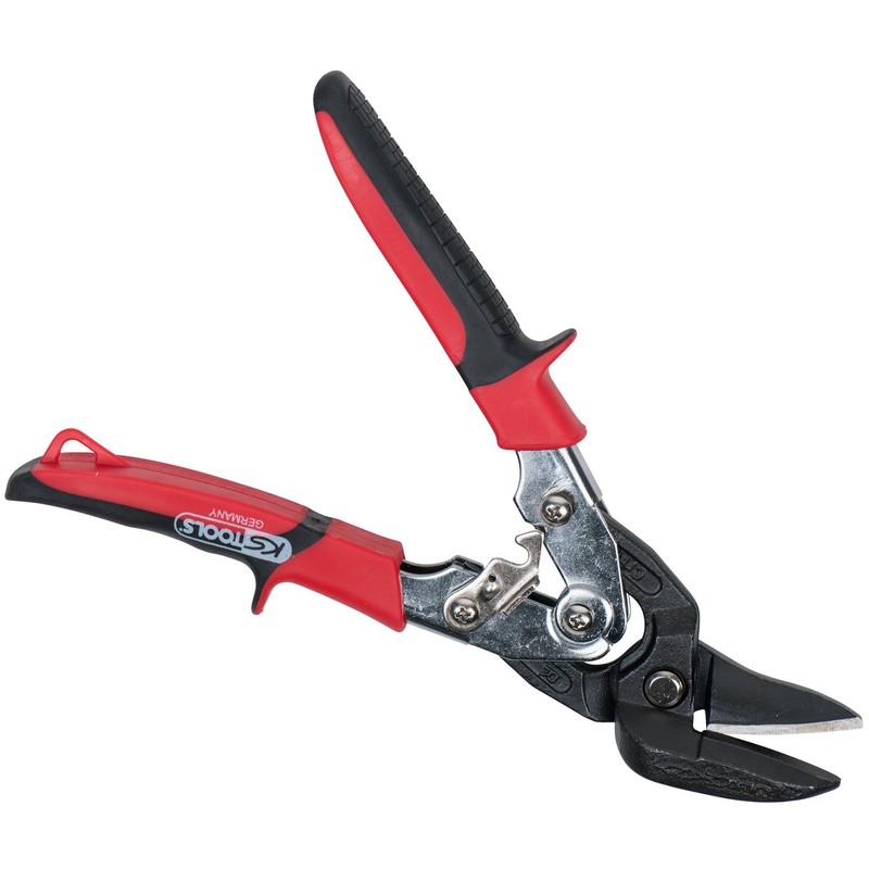 KS Tools 118.0045 Template cutting shear with lever gearing, right