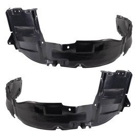 TRQ Inner Fender Liner Set Compatible with 1999-2001 Mitsubishi Galant MI1248104 MI1249104