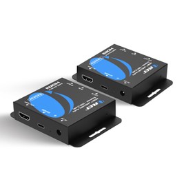 OREI eARC & SPDIF Audio only HDMI Extender Balun Over Single CAT5e/6/7 ARC Audio Return Channels Through HDMI Up to 165 Ft - PoC, CEC Contol
