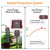 AQQA Aquarium Heater 100W for 8-20 Gal Fish Tank Heater