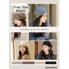 kanaelun Women's Hat, Beret, One Size, No Brim, Plain, Basic,