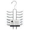 Sawafuji AN-04 Animare Non-Slip Tie Hanger, Silver
