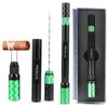 Phoelux Cigar Punch Multitool 4-in-1 Cigar Draw Enhancer Tool, Twin