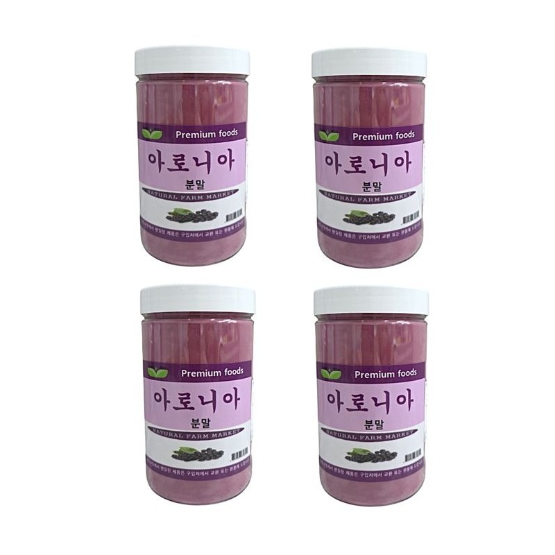Boabitha 보아비다 아로니아 농축 분말 400g x 4통