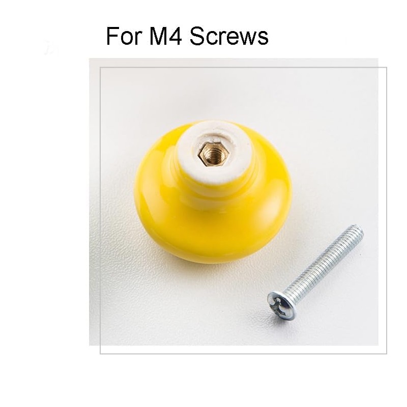 zalati Cabinet Knobs 20pcs Cupboard Handles Drawer Pulls Ceramic for