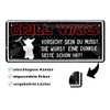 schilderkreis24 Tin Signs Collection 28 x 12 cm - Funny