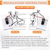 Feekoon Single Pole Built in Thermostat Compatible with Cadet BTF1W,