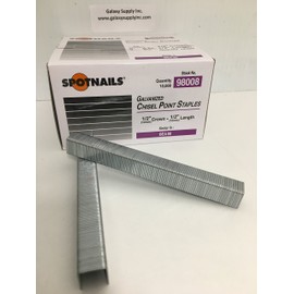 Spotnails 98008 80 Series 1/2" Crown Staples 1/2" Leg,Sale by 2 Boxes/ctn