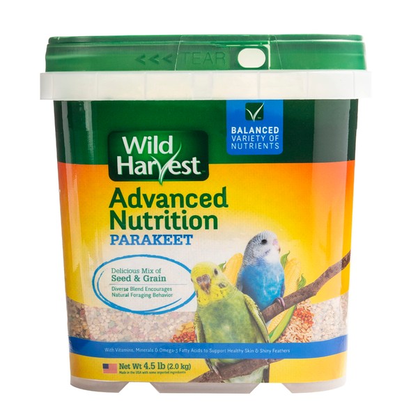 Wild Harvest Wild Harvest Advanced Nutrition Diet For Parakeets 4.5