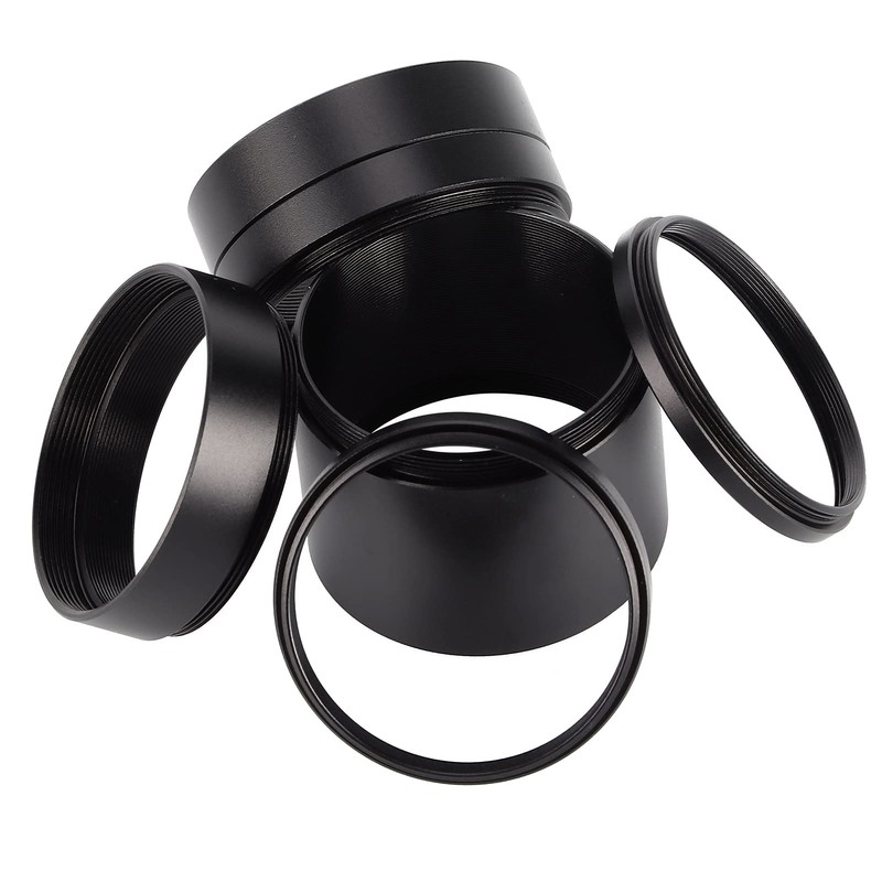 Lens Adapter Ring, Microscope Lens Extension Tubes 3/5/7/10/15/20/30mm Telescope Accessory