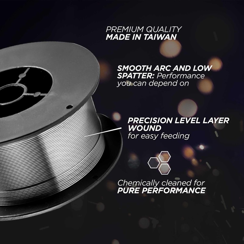 E71T-GS Gasless welding MIG wire 2 x 2 lbs spool