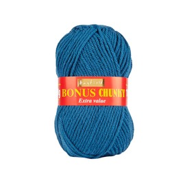 Hayfield Bonus Chunky, Royal Teal (558), 100g by Sirdar