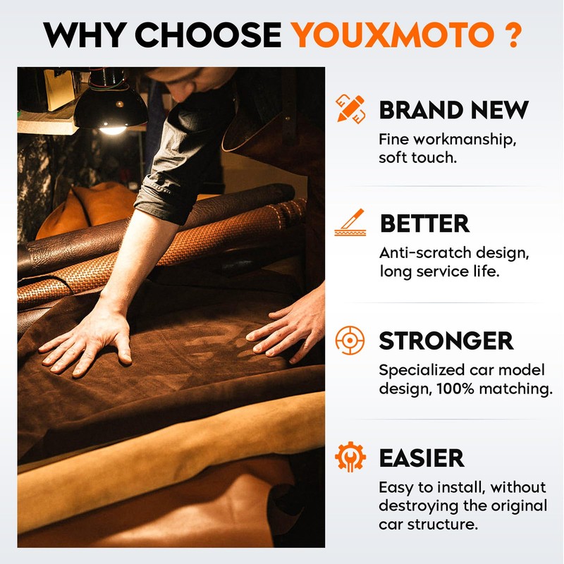Youxmoto Center Console Lid 11-18 fit for Dodge Charger/fit for