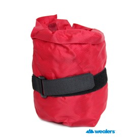 Wealers Automatic Inflatable Air Bed Travel Pillow Cushion Pad for Camping Hiking Backpacking Outdoors, Compact and Lightweight, (Red)