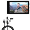 BoxWave Cable Compatible with Sony XQZIV01 Vlog Monitor (3.5 in)