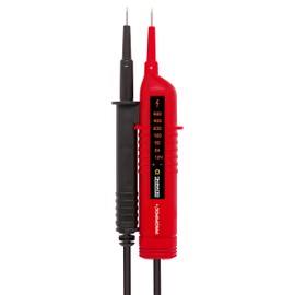 Benning 020023"Profipol+" Voltage/Continuity Tester, Red/Black