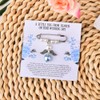 Something Blue Gift for Bride Wedding Bouquet Memory Charm Mom
