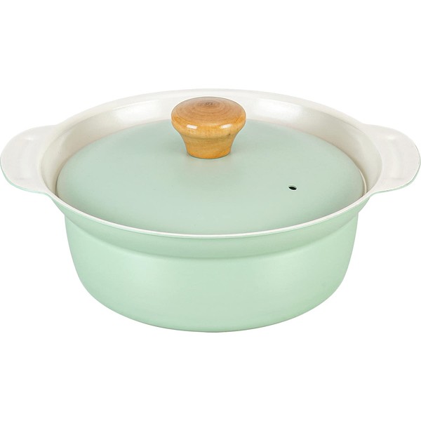 Wahei Freiz RB-2098 Tabletop Pot, 7.1 inches (18 cm), Green,