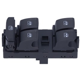 Window Main Switch 5G0 959 857 D Black ¨C Fast Response, Long Durability, Replacement for Leon 2020