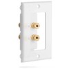 Fosmon Home Theater Wall Plate - Premium Quality Gold Plated