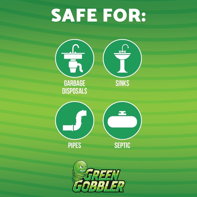 Green Gobbler Ultimate Main Drain Opener | Drain cleaner Hair
