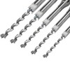 kimllier 6Pcs Square Hole Drill Bit HSS Square Hole Saw