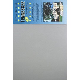 Tennessee : large scale road map